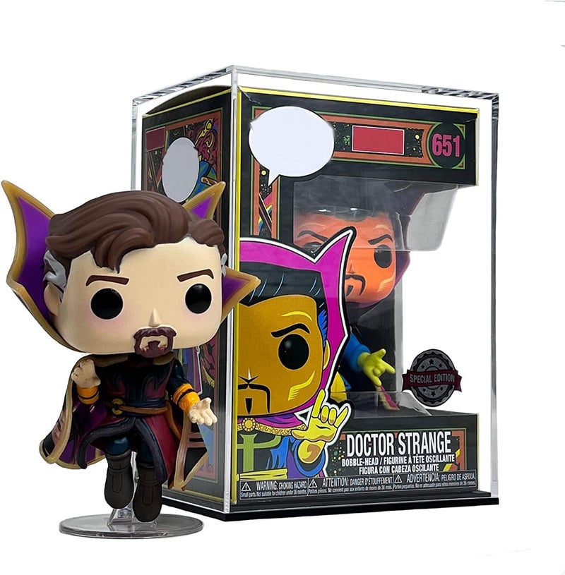 SVENJBB Acrylic Display Case, Acrylic Protector Compatible with Funko POP! 4 Inch Vinyl Figures, Full Assembly Clear Box for Collectibles and Figures, 5x3.93x6.7 Inch - Image 2